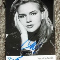 Veronica Ferres - Originalautogramm aus Privatsammlung -al-