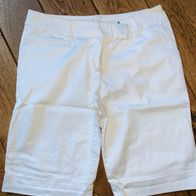 wunderschöne weiße Damenshorts, Shorts, kurze Hose, Gr. 36