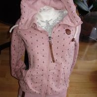 Naketano Sweat Hoodie rosa Anker S