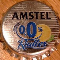 Amstel Radler 0,0% Brauerei Bier Kronkorken Holland 2015 in neu und unbenutzt