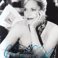 Melanie Griffith - altes, orig. sign. Halbgrossfoto (7639)