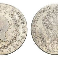 Österreich 20 Kreuzer 1787 E "JOSEF II." (1764-1790)