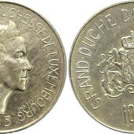 Luxemburg Silber 100 Frang 1963 Charlotte/1000 Jahre Luxemburg