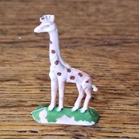 Altes DDR Flachtier Giraffe Plastik Tier Tierpark Berlin Vintage