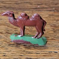 Altes DDR Flachtier Kamel Plastik Tier Tierpark Berlin Vintage