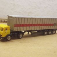 DAF 1900 ´70, Container-Sz., gelb, Kleinserie, Ep4, Hoontje / Herpa, Spur N