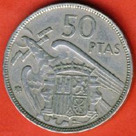 Spanien 50 Pesetas 1957/ * * 60