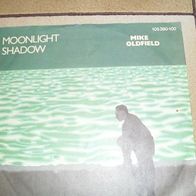 Single "Mike Oldfield" mit dem Titel Moonlight Shadow + Rite of man 1983