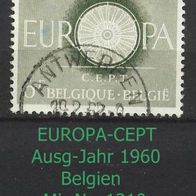 Europa-Gemeinschaftsausgaben (CEPT) Jahr 1960 - Belgien Mi. Nr. 1210 o <