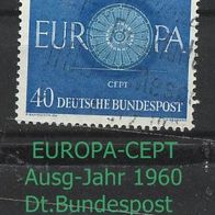 Europa-Gemeinschaftsausgaben (CEPT) Jahr 1960 - Bundesrepublik Mi. Nr. 338 o <