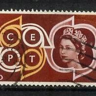 Europa-Gemeinschaftsausgaben (CEPT) Jahr 1961 - Großbritannien Mi. Nr. 346 o <