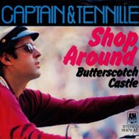 7 Vinyl Captain & Tennille - Shop Around