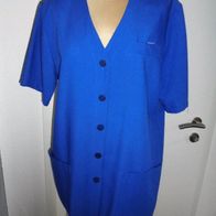 Bluse Blazer kurzarm Gr.38 von Canda C&A königsblau *