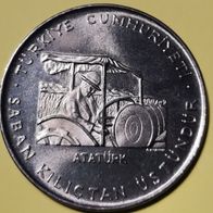 TR : Türkei 2 1/2 Lira FAO 1970 Bfr Gedenkmünze
