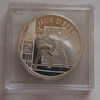 Frankreich 10 Euro 2010 in Proof/ PP "OLYMPIA 2012 London, Handball" Nur 6.184 Exempl