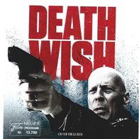 Filmprogramm WNF Nr. 13.799 Death Wish Bruce Willis 4 Seiten