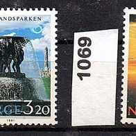 K812 Nowegen MiNr.1068 + 1069 NORDEN: Tourismus * *