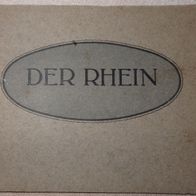 B Kunstverlagsanstalt Bruno Hansmann Der Rhein Buch mit 10 Abbildungen Mittelrhein al