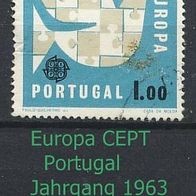 Europa-Gemeinschaftsausgaben (CEPT) Jahr 1963 - Portugal Mi. Nr. 948 o <