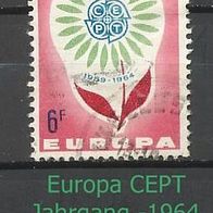 Europa-Gemeinschaftsausgaben (CEPT) Jahr 1964 - Belgien Mi. Nr. 1359 o <