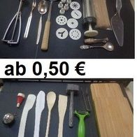 Küchenuntensilien verschiedene ab 0,50 €