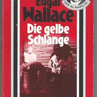 Edgar Wallace Taschenkrimi " Die gelbe Schlange "