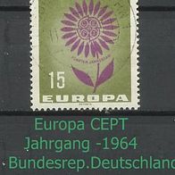 Europa-Gemeinschaftsausgaben (CEPT) Jahr 1964 - Bundesrepublik Mi. Nr. 445 o <