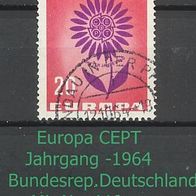 Europa-Gemeinschaftsausgaben (CEPT) Jahr 1964 - Bundesrepublik Mi. Nr. 446 o <