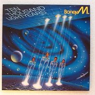 BoneyM. - Ten Thousand Lightyears , LP Hansa 1984