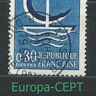 Europa-Gemeinschaftsausgaben (CEPT) Jahr 1966 - Frankreich Mi. Nr. 1556 o <