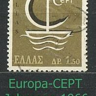 Europa-Gemeinschaftsausgaben (CEPT) Jahr 1966 - Griechenland Mi. Nr. 919 o <