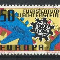 Europa-Gemeinschaftsausgaben (CEPT) Jahr 1967 - Liechtenstein Mi. Nr. 474 o <