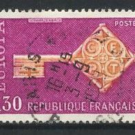 Europa-Gemeinschaftsausgaben (CEPT) Jahr 1968 - Frankreich Mi. Nr. 1621 o <