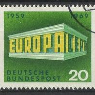 Europa-Gemeinschaftsausgaben (CEPT) Jahr 1969 - Bundesrepublik Mi. Nr. 583 o <