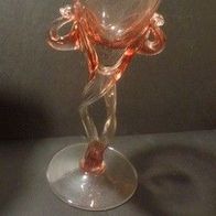 Sehr edler Pokal - Vase aus Glas