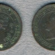 Sri Lanka 1/2 Cent 1870 selten angeboten