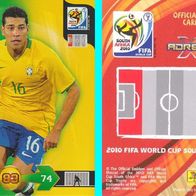 Panini Sammelkarte Adrenalyn XL WM 2010 Andre Santos Brasilien