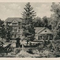alte AK Bad Lausick 1955, Badehaus am Park