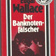 Goldmann Taschenkrimi " Der Banknotenfälscher " von Edgar Wallace