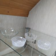 Konvolut 23 ------ Vintage Glasschüsseln, verschiedene Größen