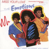 7 Vinyl The Emotions - Miss Your Love