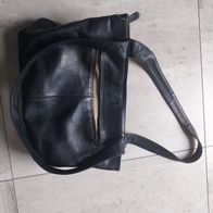 Schwarze Handtasche Schultertasche Umhängetasche voi