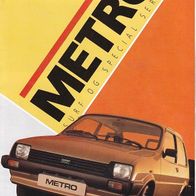 Austin Metro ( Dänmark ) 1987/06 , 6 Seiten