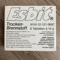 Esbit für Bw Kocher Trockenbrennstoff