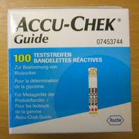 ACCU-CHEK Guide 100 Teststreifen - NEU / OVP - AKKU CHECK