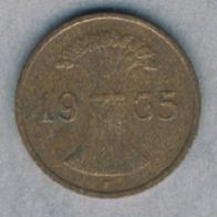 1 Reichspfennig 1935 F