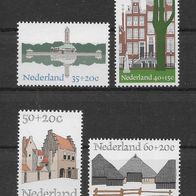 09) Niederlande 1976 Denkmalschutz Mi. Nr. 1048/51 kpl. Satz postfrisch
