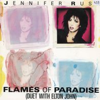 7 Vinyl Jennifer Rush & Elton John - Flames of Paradise