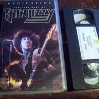 Thin Lizzy - Dedication (Best of) VHS Video