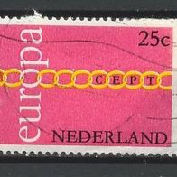 Europa-Gemeinschaftsausgaben (CEPT) Jahr 1971 - Niederlande Mi. Nr. 963 o <